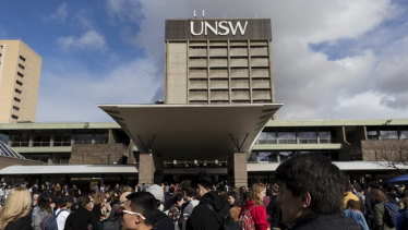 The UNSW campus in Sydney. 