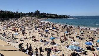 An influx of beachgoers is expected as COVID-19 restrictions are eased from Monday.