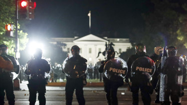 George Floyd riots: Police fire tear gas at protesters outside White House,  as Trump ponders next move