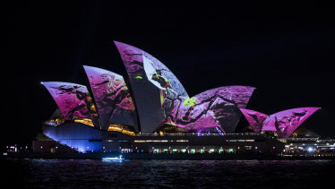 Vivid is the highlight of Sydney's event calendar, but the NSW government will not reveal how much it spends on the event.