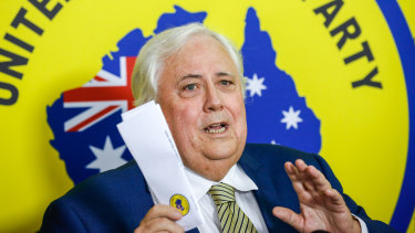 United Australia Party's Clive Palmer has had his election chances bolstered by a preference deal with the Coalition.