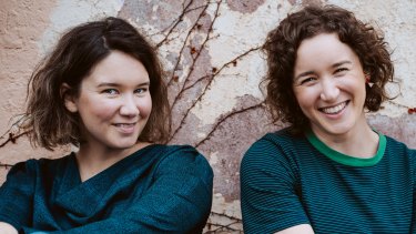 The Teeny Tiny Stevies - sisters Byll (left) and Beth Stephen - make music for children that's "not annoying".