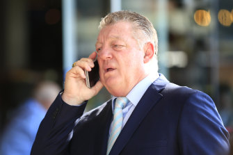 Nine pundit Phil Gould has been accused of biased commentary against the Storm. 