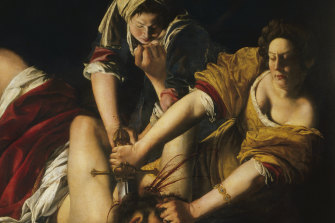 Judith Beheading Holofernes by Artemesia Gentileschi
