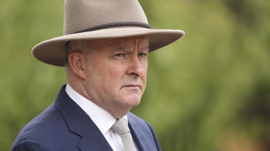 Opposition Leader Anthony Albanese.