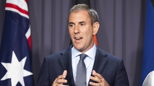 Treasurer Jim Chalmers is urging major investment funds to look at the opportunities around renewable energy.