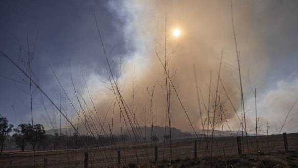 People with exisiting lung and heart conditions are advised against outdoor physical activity when there's smoke around. 
