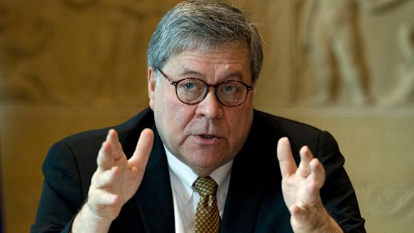 US Attorney-General William Barr.