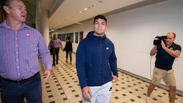 Broncos star David Fifita arrives back in Brisbane on Tuesday morning after his release from a Bali jail.