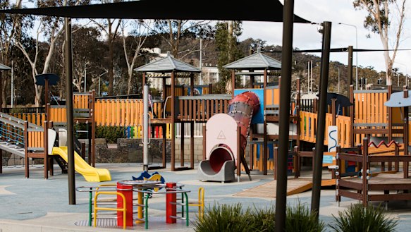 Boundless Playground has been named Canberra's most popular playground, according to new report. 