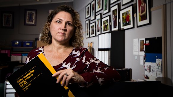 Women's Centre for Health Matters deputy chief executive Emma Davidson has authored a report that shows women are more disadvantaged than men in the ACT.