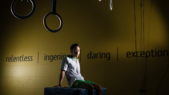 Chris Remkes is one of only two athletes using the 35-year-old AIS facility.