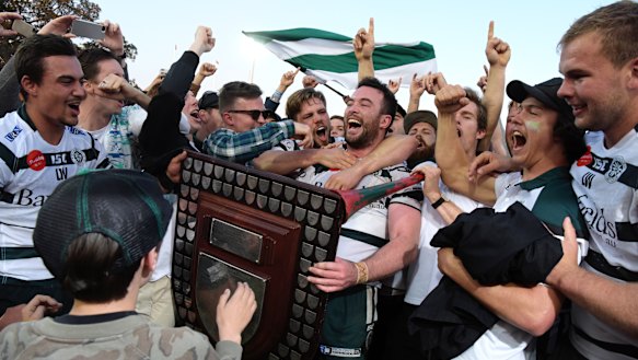 Finally: Ward holds the Shute Shield