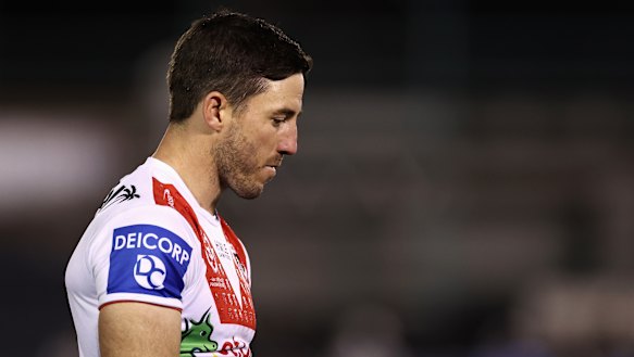 Ben Hunt’s days at St George Illawarra appear numbered.