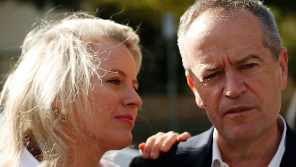 Bill Shorten and wife Chloe return home after a disastrous election result.