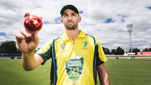 Australian off-spin bowler Nathan Lyon will return to Manuka Oval.