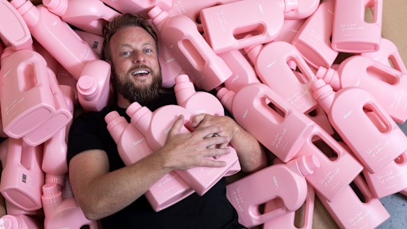 Mike Smith wants your great-grandchildren to inherit your household product bottles.