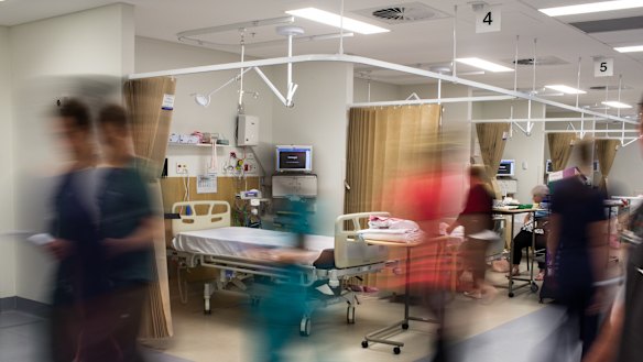 Staff were said to be visibly stressed.