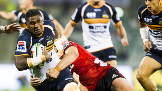 The Brumbies failed to capitalise on a two-man advantage in the second half. 