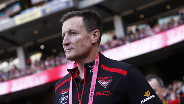 Unruffled: Essendon head coach John Worsfold took the goal review controversy in his stride after the narrow win over Gold Coast.