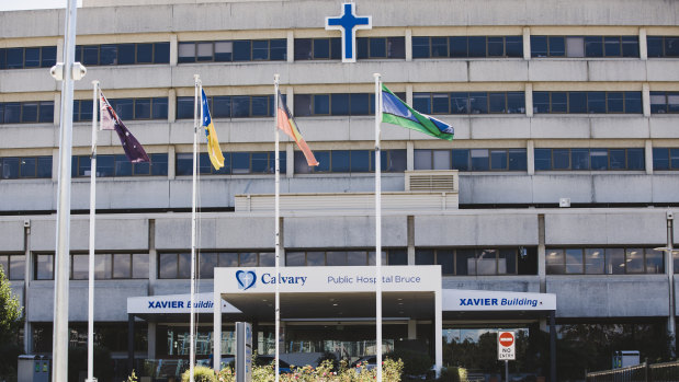 Staff at Calvary Hospital will operate under the one chief executive.