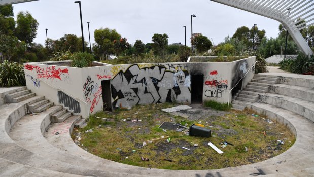 Tarneit's Ecoville Community Park  was destroyed by local youths. 