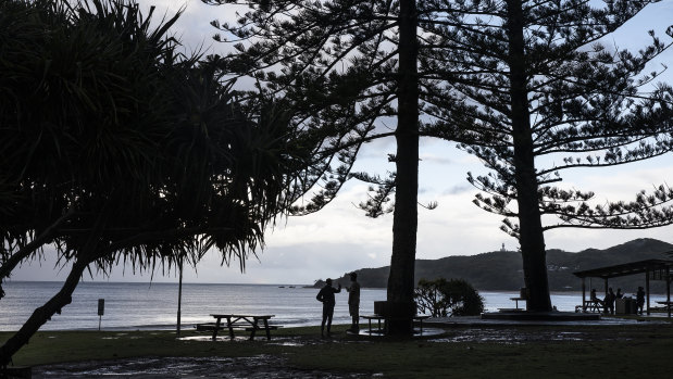 Byron Bay’s popular Main Beach.