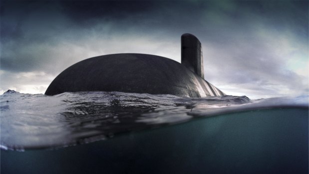 Australia's future submarine, the as-yet unbuilt Shortfin Barracuda.