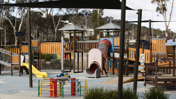 Boundless Playground has been named Canberra's most popular playground, according to new report. 