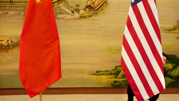 At odds over the outbreak: China and the US. 