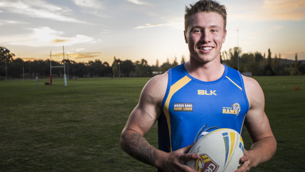 Woden Valley Rams winger Daine Spencer has started the Canberra Raiders Cup with a bang.