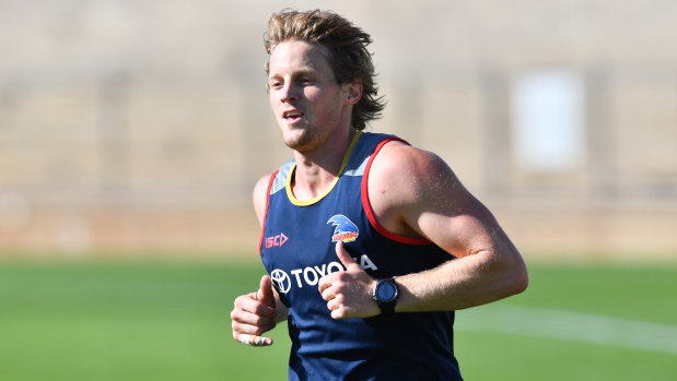 The Crows hope Rory Sloane will be back playing in a month.