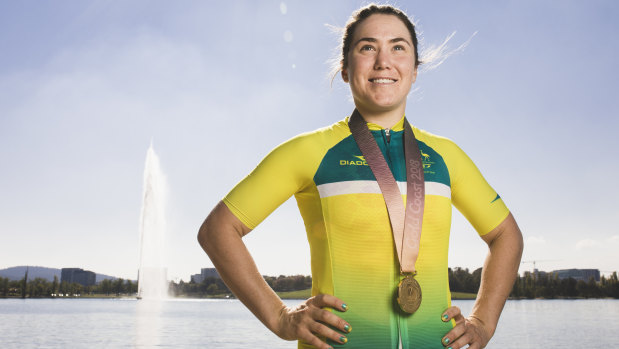 A Cycling Australia edict launched Canberra cyclist Chloe Hosking's bid for gold. 