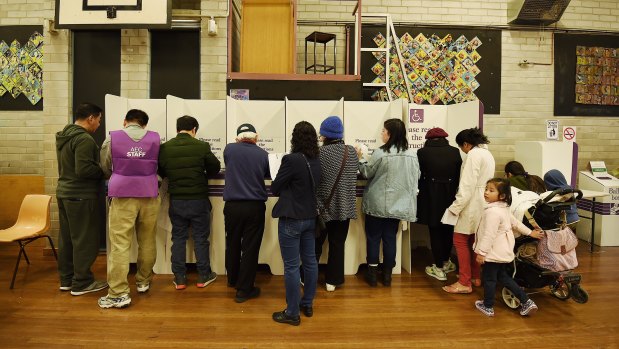 There has been "remarkable growth" in pre-poll voting, according to the Australian Electoral Commission. 