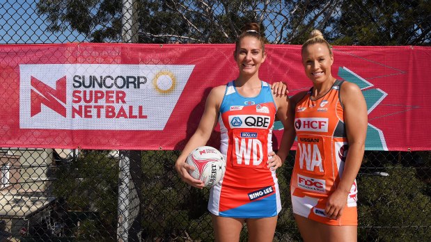 Captains: Abbey McCulloch and Kim Green are hoping to lead their teams to Super Netball glory.
