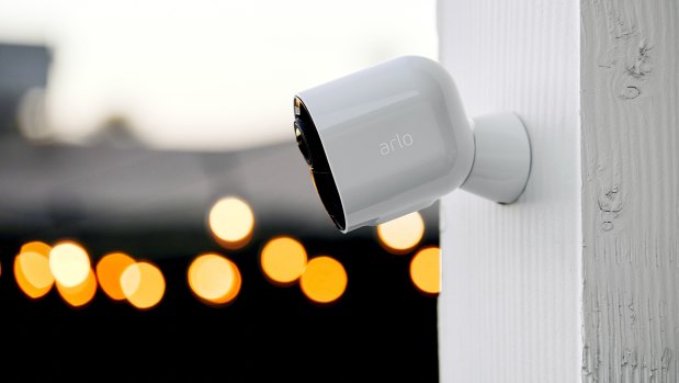 A home security camera can be part of a package of technology upgrades to protect victims of domestic violence.