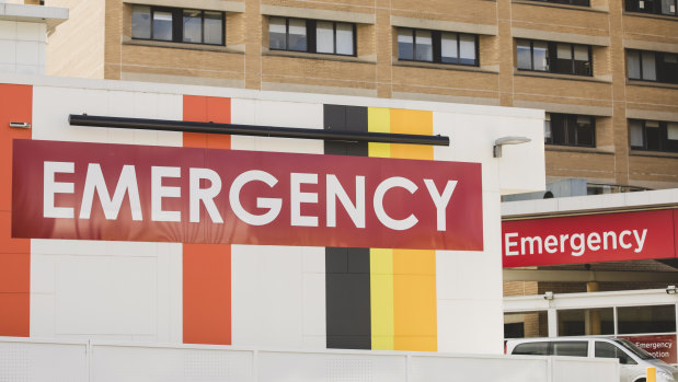 Canberra Hospital emergency department has been under pressure in recent months.