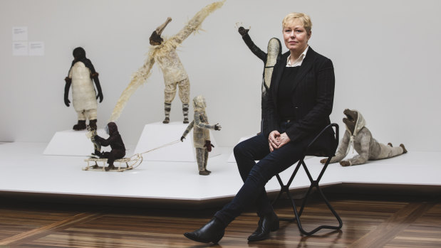 Linde Ivimey honours Australian scientists in the Antarctic using bones, feathers, skins and furs. 