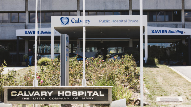 Calvary public hospital.