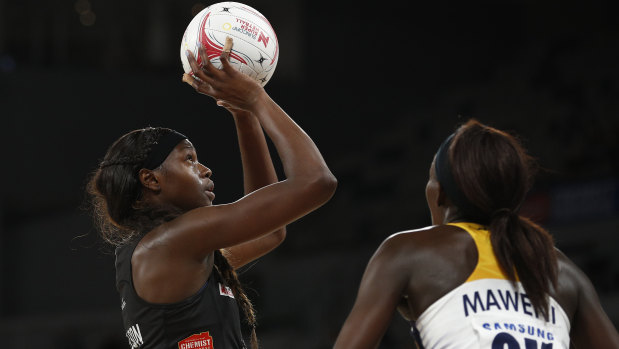 Keen to learn: Magpies recruit Shimona Nelson.