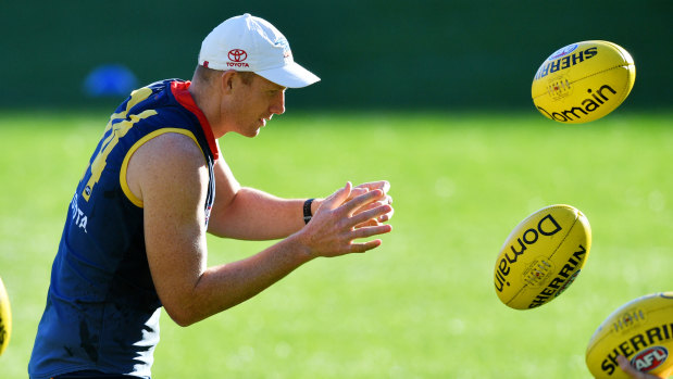 Adelaide's Sam Jacobs has had surgery which will rule him out for up to six weeks.