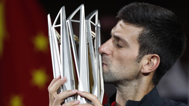 Collection: Djokovic's win caps off a memorable season for the Serbian.