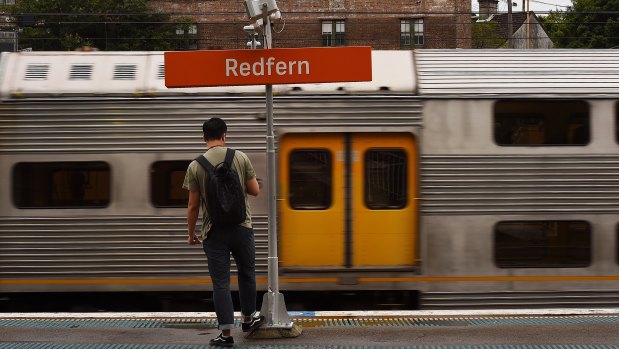 Redfern station is Sydney's sixth busiest train station.