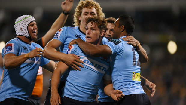 Milestone: Waratahs captain Michael Hooper will play his 100th game for NSW on Saturday. 
