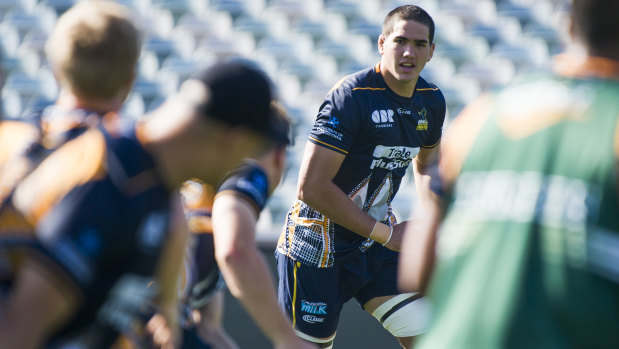 Darcy Swain will make his Brumbies debut on Sunday.