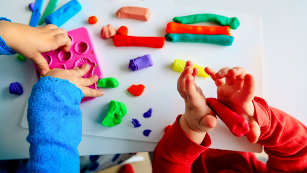 University-educated childcare workers are pursuing pay rises of up to 49 per cent.