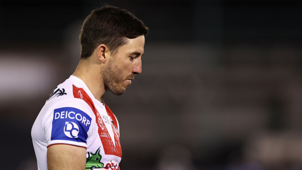 Ben Hunt’s days at St George Illawarra appear numbered.