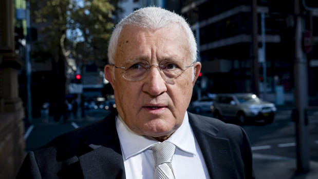 Ron Medich arrives at court last week.