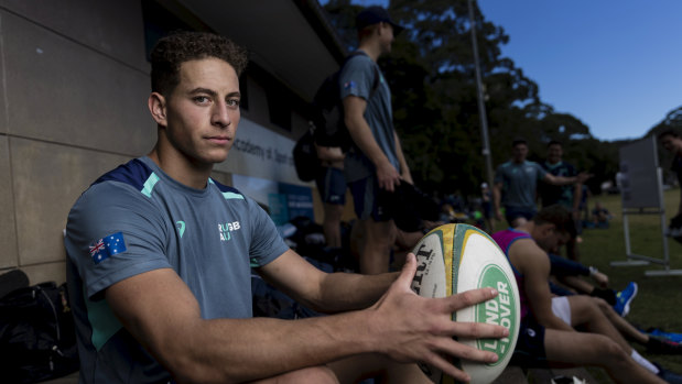 Mark Nawaqanitawase last year before the World Rugby Under 20 Championship. 