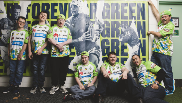 The Canberra Raiders' Super Squad has benefited from the foundation.